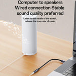 Yesido YAU46 USB to 3.5mm Aluminum Alloy Audio Adapter, YAU46
