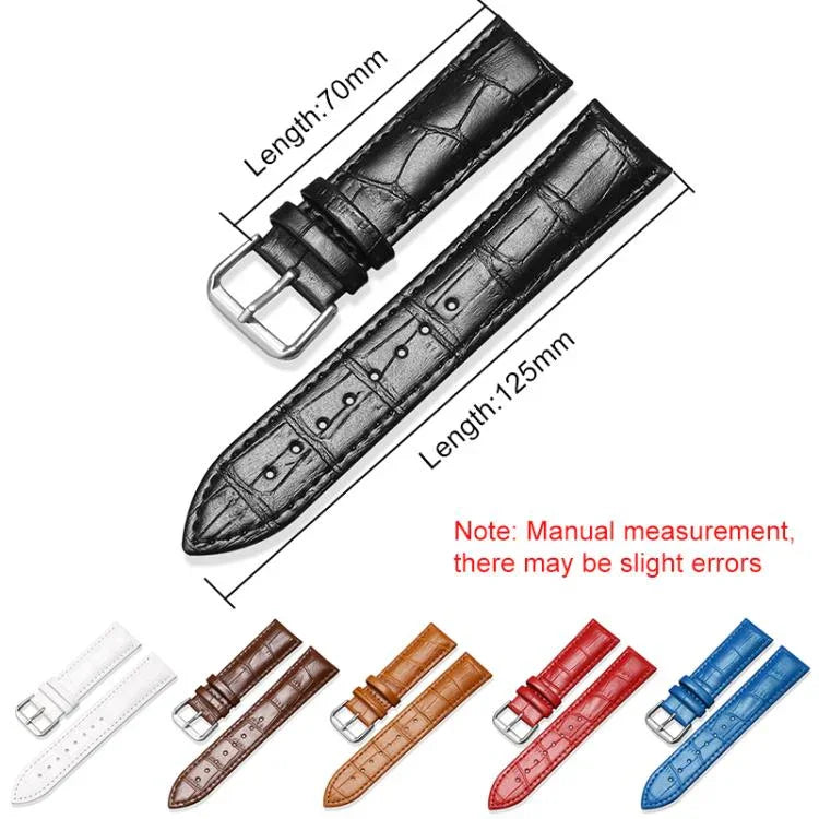 xDfind Bamboo Texture Pin Buckle Leather Watch Band, For Apple Watch 42 / 44 / 45 / 46 / 49mm, For Apple Watch 38 / 40 / 41 / S10 42mm