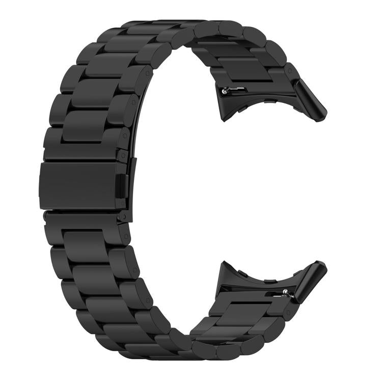 Tri-beads Flat Buckle Titanium Alloy Watch Band, For Google Pixel Watch 4 / 3 45mm, For Google Pixel Watch 4 / 3 / 2 / 1 41mm