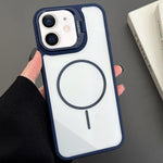 PC Lens Holder MagSafe Magnetic Phone Case, For iPhone 11 Pro Max, For iPhone 11