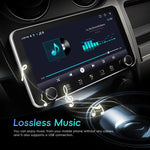 10.36 inch Screen Android 15 Car CarPlay Navigation Integrated Machine with Dual Knob, Standard, Standard+AHD+Microphone