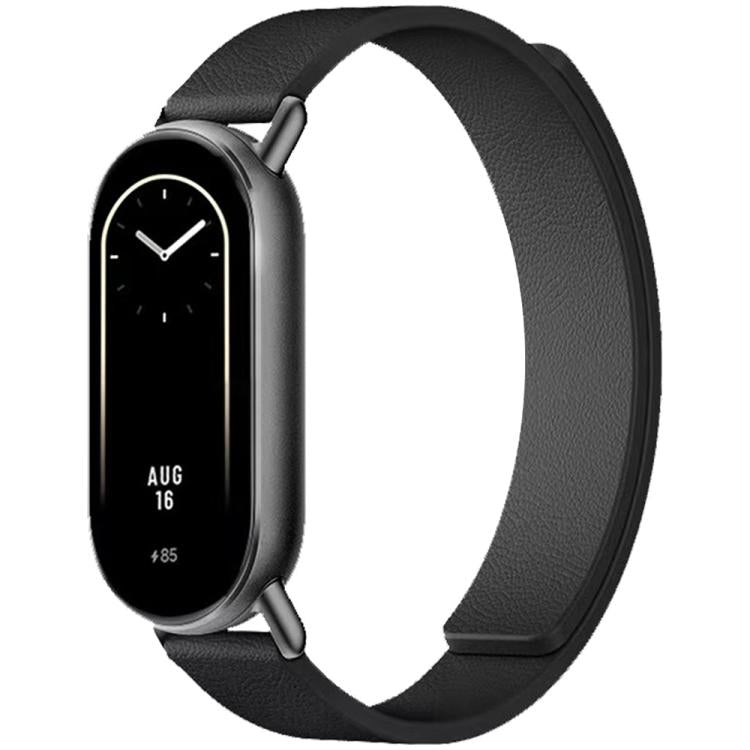 xDfind Flat Head Litchi Texture Magnetic Silicone Watch Band, 14mm, 18mm, 20mm, 22mm