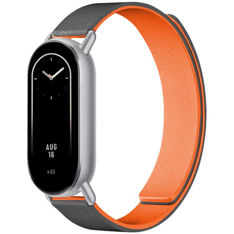xDfind Flat Head Litchi Texture Magnetic Silicone Watch Band, 14mm, 18mm, 20mm, 22mm