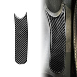 Carbon Fiber Car Handbrake Panel Decorative Sticker for SEAT Leon 2005-2012, Left and Right Driver, Handbrake Panel