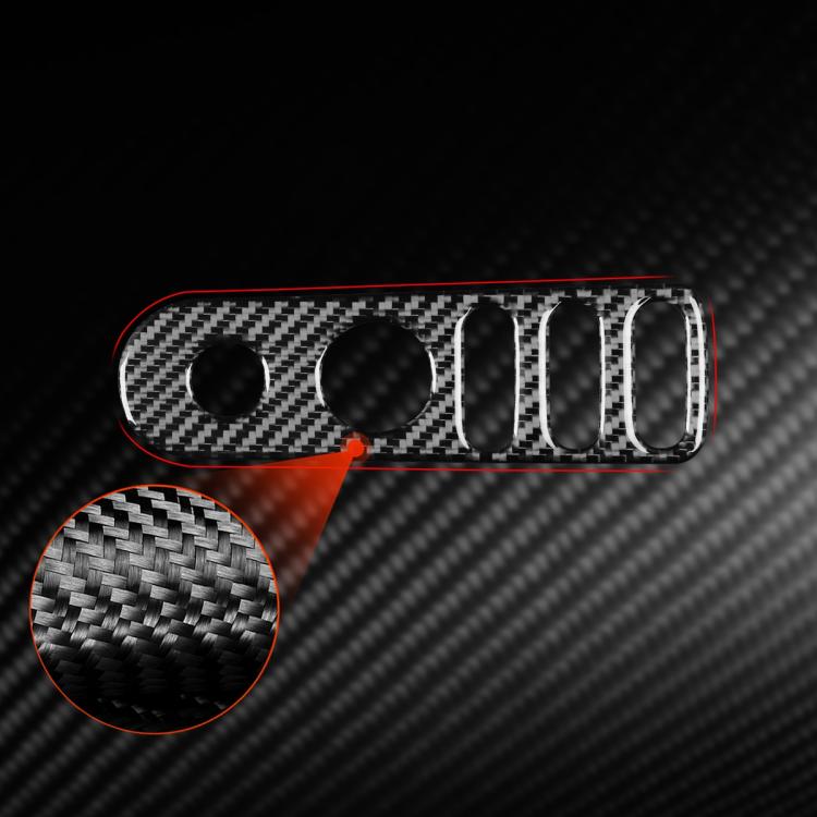 Carbon Fiber Car Rear Mirror Adjustment Switch Frame Decorative Sticker for SEAT Leon 2005-2012, Left and Right Driver, Rear Mirror Adjustment Switch Frame