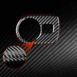 Carbon Fiber Car Headlight Switch Panel Decorative Sticker for SEAT Leon 2005-2012, Headlight Switch Panel, Left Driver, Headlight Switch Panel, Right Driver