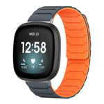 xDfind Magnetic Silicone Watch Band, For Fitbit Versa 4 / 3 / Sense 2 / Sense