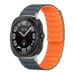 xDfind Magnetic Silicone Watch Band, For Samsung Galaxy Watch Ultra / Ultra 2025, For Samsung Galaxy Watch8 / 8 Classic, For Samsung Galaxy Watch 7 / 6 / 5 / FE