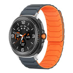 xDfind Magnetic Silicone Watch Band, For Samsung Galaxy Watch Ultra / Ultra 2025, For Samsung Galaxy Watch8 / 8 Classic, For Samsung Galaxy Watch 7 / 6 / 5 / FE