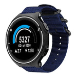 xDfind Ring Buckle Nylon Canvas Watch Band, For Garmin Fenix 8/7X/6X/5X 26mm, For Garmin Fenix 8/7/6/5 22mm, For Garmin Forerunner 235/220/620/630, For Garmin Forerunner 35 / 30 / 35J