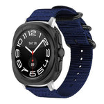 xDfind Ring Buckle Nylon Canvas Watch Band, For Samsung Galaxy Watch Ultra / Ultra 2025, For Samsung Galaxy Watch8 / 8 Classic, For Samsung Galaxy Watch 7 / 6 / 5 / FE, For Samsung Galaxy Fit3 SM-R390
