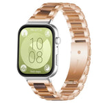 xDfind Three Beads Metal Resin Watch Band, For Huawei Watch Fit4 / Fit4 Pro / Fit3, For Huawei Band 10 / 9 / 8