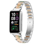 xDfind Three Beads Metal Resin Watch Band, For Huawei Watch Fit4 / Fit4 Pro / Fit3, For Huawei Band 10 / 9 / 8