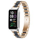 xDfind Three Beads Metal Resin Watch Band, For Huawei Watch Fit4 / Fit4 Pro / Fit3, For Huawei Band 10 / 9 / 8