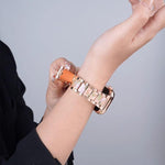xDfind Three Beads Metal Resin Watch Band, For Redmi Watch6/5/4/Xiaomi Band 9 Pro/8 Pro, For Xiaomi Smart Band 10 / 9 / 8, For Redmi Watch 3