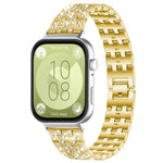 xDfind Five Beads Full Diamond Metal Watch Band, For Huawei Watch Fit4 / Fit4 Pro / Fit3