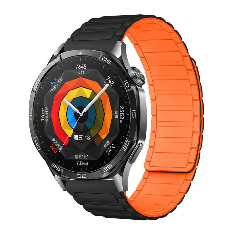 xDfind I-shaped Magnetic Silicone Watch Band, 14mm, 18mm, 20mm, 22mm
