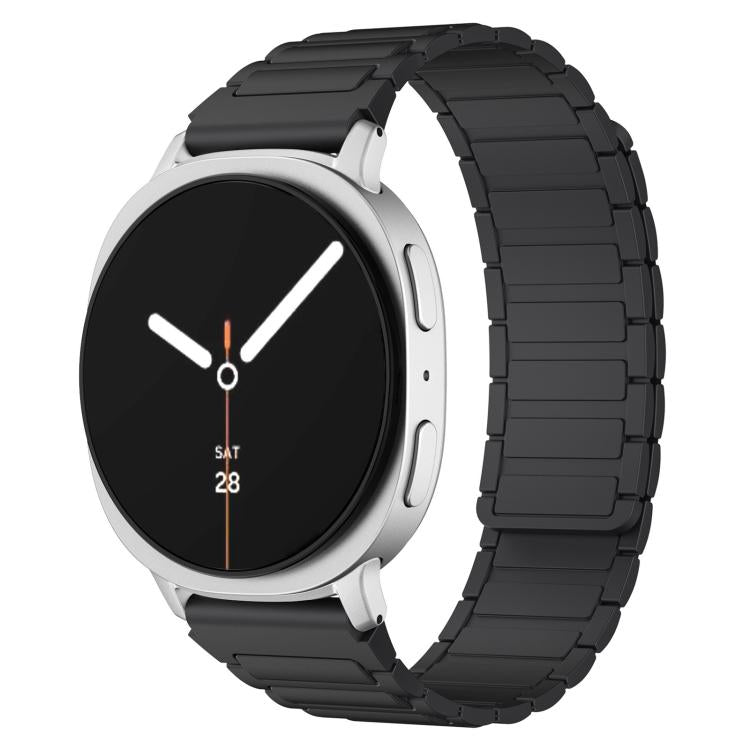 xDfind I-shaped Magnetic Silicone Watch Band, For Samsung Galaxy Watch Ultra / Ultra 2025, For Samsung Galaxy Watch8 / 8 Classic