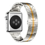 xDfind Butterfly Buckle Stainless Steel Watch Band, For Apple Watch 42 / 44 / 45 / 46 / 49mm, For Apple Watch 38 / 40 / 41 / S10 42mm