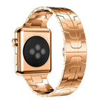 xDfind Butterfly Buckle Stainless Steel Watch Band, For Apple Watch 42 / 44 / 45 / 46 / 49mm, For Apple Watch 38 / 40 / 41 / S10 42mm