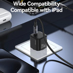 USAMS CC260 20W GaN USB-C / Type-C Port Mini Fast Charger, CC260