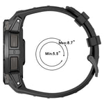 xDfind Quick-release Silicone Watch Band, For Garmin Instinct 3 AMOLED 50mm / Solar 50mm, For Garmin Instinct 3 AMOLED 45mm / Solar 45mm