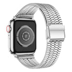 xDfind Seven Beads Buckle Stainless Steel Watch Band, For Apple Watch 42 / 44 / 45 / 46 / 49mm, For Apple Watch 38 / 40 / 41 / S10 42mm