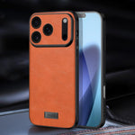 SULADA Shockproof TPU Hybrid Handmade Leather Phone Case, For iPhone 17 Pro Max, For iPhone 17 Pro, For iPhone 17, For iPhone Air