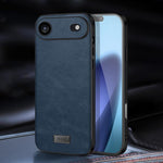 SULADA Shockproof TPU Hybrid Handmade Leather Phone Case, For iPhone 17 Pro Max, For iPhone 17 Pro, For iPhone 17, For iPhone Air