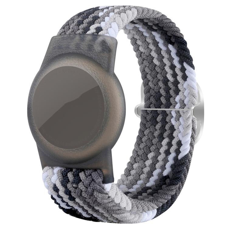 xDfind Adjustable Nylon Braided Watch Band Style Anti-lost Tracker Protective Cover, For AirTag 2nd Gen / AirTag 1st Gen