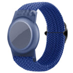 xDfind Adjustable Nylon Braided Watch Band Style Anti-lost Tracker Protective Cover, For AirTag 2nd Gen / AirTag 1st Gen