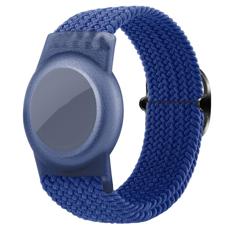 xDfind Adjustable Nylon Braided Watch Band Style Anti-lost Tracker Protective Cover, For AirTag 2nd Gen / AirTag 1st Gen