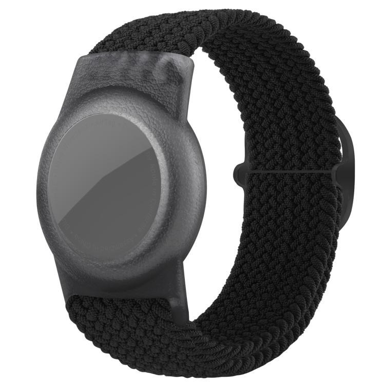 xDfind Adjustable Nylon Braided Watch Band Style Anti-lost Tracker Protective Cover, For AirTag 2nd Gen / AirTag 1st Gen