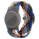 xDfind Adjustable Nylon Braided Watch Band Style Anti-lost Tracker Protective Cover, For AirTag 2nd Gen / AirTag 1st Gen