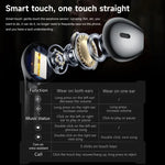 D13 2 in 1 Bluetooth Earphone Smart Call Watch, Support Bluetooth Call / NFC / Health Monitoring, Silicone Strap, 3-Bead Steel Strap, Milanese Steel Strap
