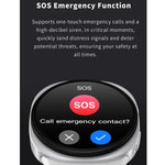 HD8 mini 1.29 inch BT5.4 Sport Smart Watch, Support Bluetooth Call / Sleep / Blood Oxygen / Heart Rate / Blood Pressure Health Monitor