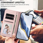 Embossed Heart Cat Leather Phone Case with Hand Strap, For iPhone 14 Pro Max, For iPhone 7 / 8 / SE 2022, For iPhone 13 Pro Max, For iPhone 13 Pro