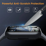 Buckle Loop Nylon Watch Band with 3D Curved Film, For Apple Watch Series 10 46mm