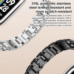 xDfind Single-row Denim Chain Stainless Steel Watch Band, For Xiaomi Smart Band 10 / 9 / 8