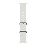 Ocean Silicone Watch Band with 3D Curved Film, For Apple Watch Series 41mm, For Apple Watch Series 38mm, For Apple Watch Series 42mm