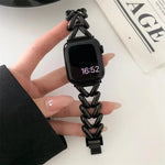 xDfind V-shaped Metal Watch Band, For Apple Watch 42 / 44 / 45 / 46 / 49mm, For Apple Watch 38 / 40 / 41 / S10 42mm