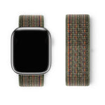 Basic Nylon Loop Watch Band with 3D Curved Film, For Apple Watch Series 10 46mm, For Apple Watch Series 10 42mm, For Apple Watch Series 44mm