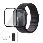 Basic Nylon Loop Watch Band with 3D Curved Film, For Apple Watch Series 41mm, For Apple Watch Series 38mm, For Apple Watch Series 42mm