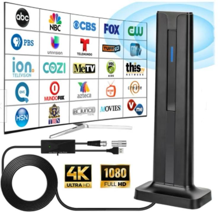 4K HD Digital TV Antenna ATSC Terrestrial Wave Antenna Receiver, ATSC