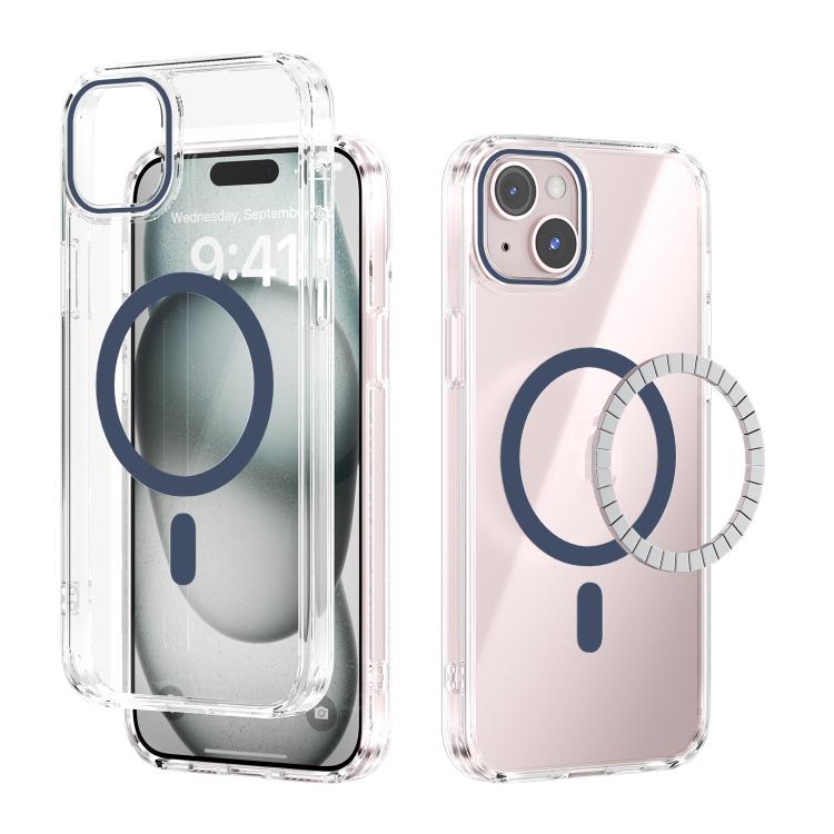ABEEL MagSafe Magnetic Color Ring Anti-scratch Transparent Phone Case, For iPhone 13 Pro Max, For iPhone 13 Pro, For iPhone 13