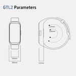 GL2 1.47 inch TFT Screen Fitness Tracker Smart Wristband Support Heart Rate Monitoring