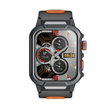 GTS9 1.96 inch TFT Screen Outdoor Rugged Smart Watch 3ATM Waterproof