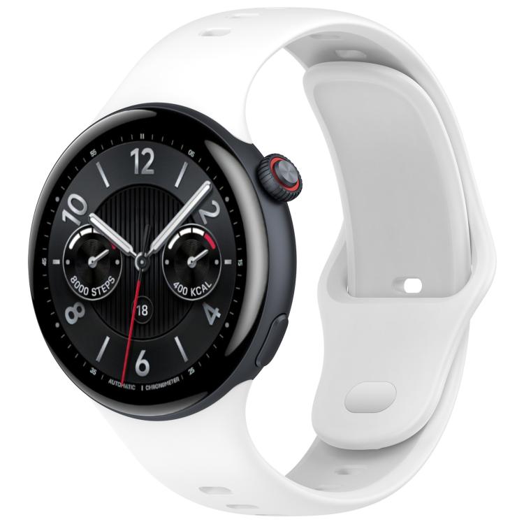 xDfind Silver Buckle Pure Color Silicone Watch Band, For vivo Watch 5