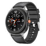 Silicone Leather Skin Watch Band with 3D Curved Film, For Samsung Galaxy Watch8 Classic 46mm, For Samsung Galaxy Watch8 44mm, For Samsung Galaxy Watch8 40mm