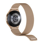 Milanese Magnetic Stainless Steel Watch Band with 3D Curved Film, For Samsung Galaxy Watch6 Classic 43mm, For Samsung Galaxy Watch5 44mm, For Samsung Galaxy Watch5 Pro 45mm, For Samsung Galaxy Watch5 40mm, For Samsung Galaxy Watch4 44mm                ...